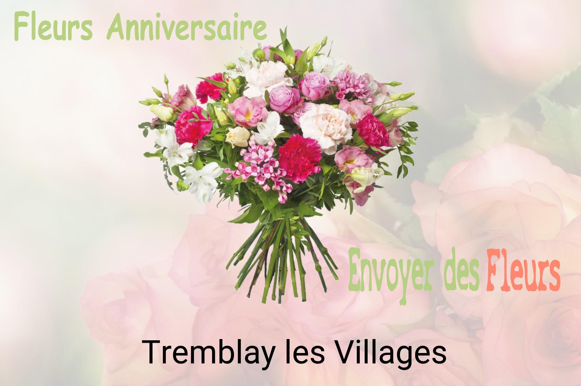Bouquet de fleurs d’anniversaire livré à Tremblay-les-Villages