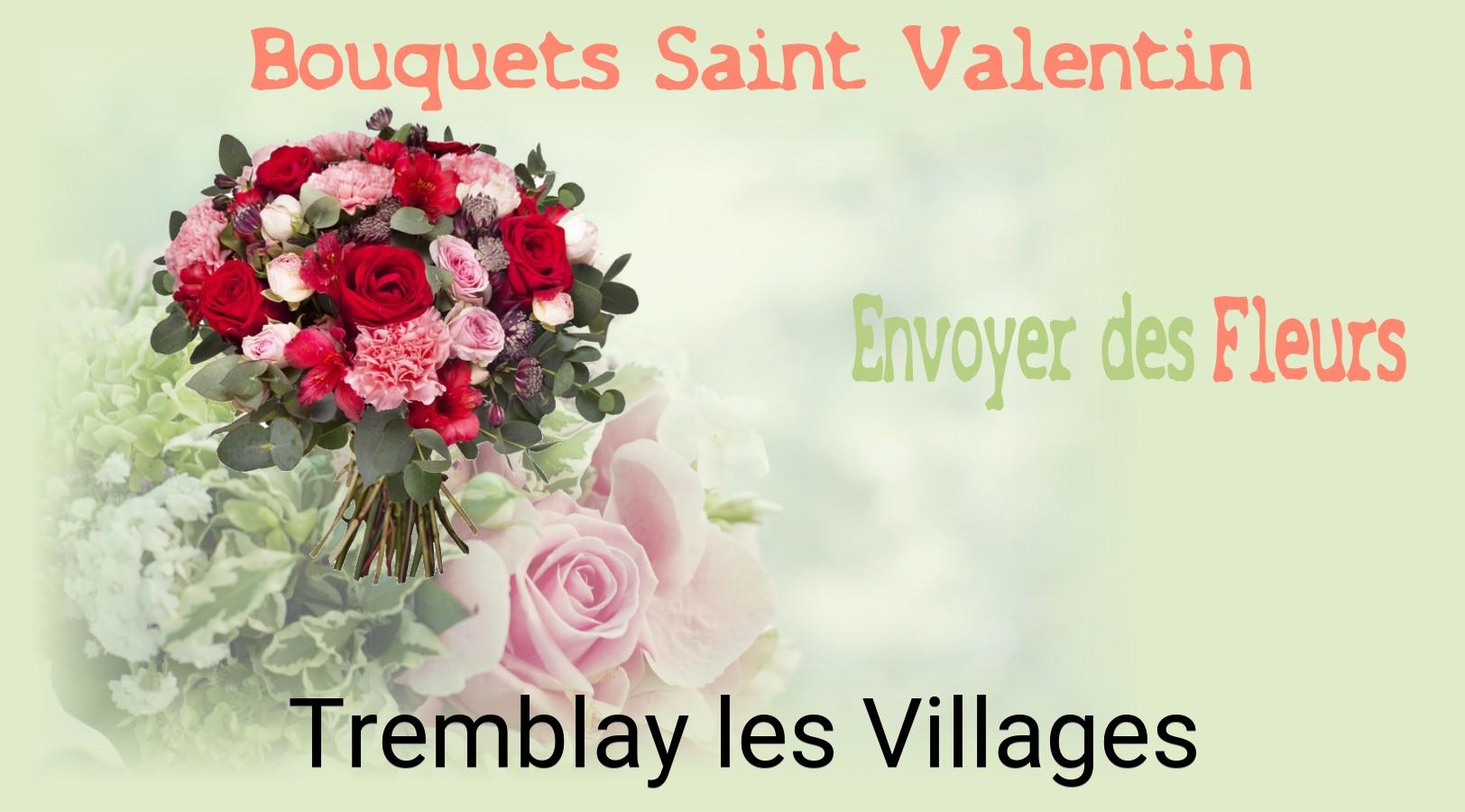 Roses de Saint-Valentin livrées à Tremblay-les-Villages